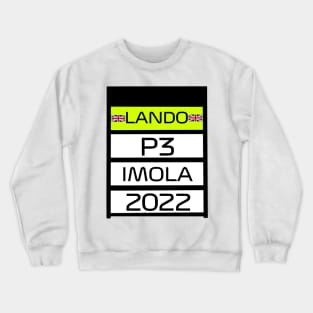 Lando Norris - P3 Imola 2022 Crewneck Sweatshirt